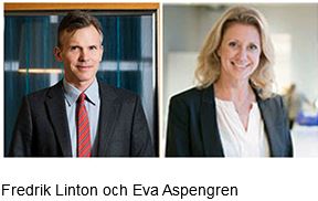 Fredrik Linton och Eva Aspengren