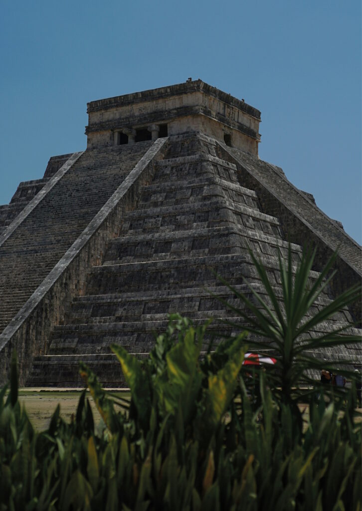Aztec pyramid
